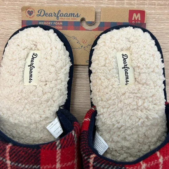 Dearfoams Men's Papa Bear Slipper Size Medium US 9-10 New - Picture 9 of 9